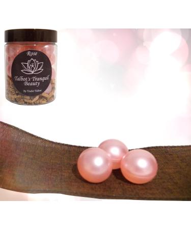 Shop Aromatherapy Bath Beads - 21 Silky Moisturizing Bath Pearls in Rose Scent | International Shipping - Buy Online on GoSupps.com