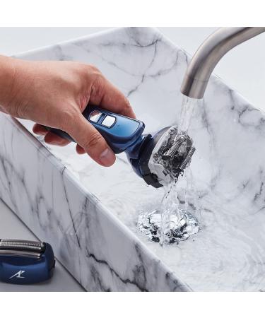 Panasonic Arc4 ES-LA63AA Electric Razor for Men - 4-Blade Rechargeable Shaver with Trimmer - Wet/Dry Foil Shaver - Blue - 1 Count - Buy Online on GoSupps.com