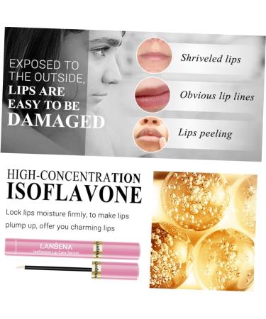 HAPINARY 2pcs Lip Serum Lip Oil Clear Lip Gloss Lip Balm Lipgloss Lip Tint Lips Moisturizer Lip Pomade Water - Buy Online on GoSupps.com