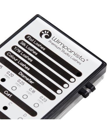 Flat Silk Eyelashes - D Curl 0.20mm Individual Extensions 8-14mm | 12 Strips for Stunning Volume - International Shipping - Buy Online on GoSupps.com