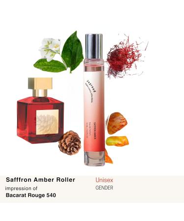 Perfume for Women Roll on Perfume Travel Size Eau de Parfum for Women Amber Perfume Oils for Women Long Lasting Saffron Perfume for Women 01 Roller on - Buy Online on GoSupps.com