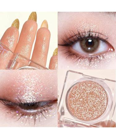 2PCS Shimmer Glitter Eyeshadow Palette - Highly Pigmented & Long-Lasting Korean Eye Glitter for Sparkling Eye Look - PartyMysterious Galaxy - Buy Online on GoSupps.com