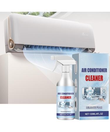 Air Conditioner Cleaner Spray | 120ml Rinse-Foam Cleaner | All-Purpose Household Bubble Cleaner Multi-purpose & Rinse-Form Cleaner for Dust Dirt - Buy Online on GoSupps.com