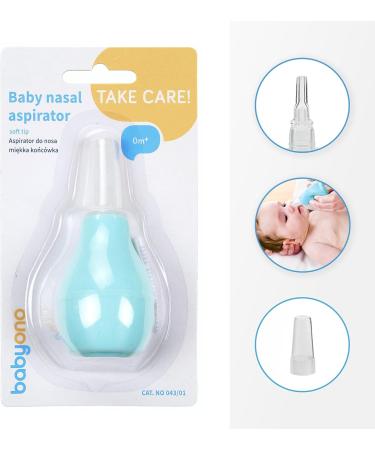 Baby Nose Cleaner Nasal Aspirator Bulb - Turquoise - Buy Online on GoSupps.com