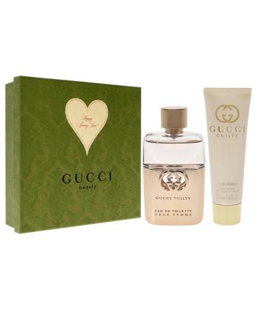 Gucci Guilty 1.6oz EDT Spray 1.6oz Body Lotion Women 2 Pc Gift Set - Buy Online on GoSupps.com