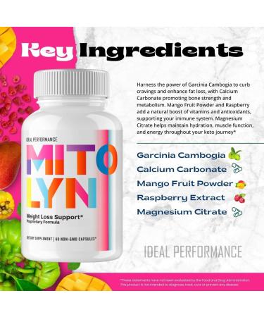 Mitolyn Weight Loss Pills Mitolyn Reviews Advanced Formula - Mitolyn Capsules Dietary Supplement for Maximum Strength All Natural Keto Pills Mitolyn Capsules Mito lyn Pills Reviews (5 Pack) - Buy Online on GoSupps.com