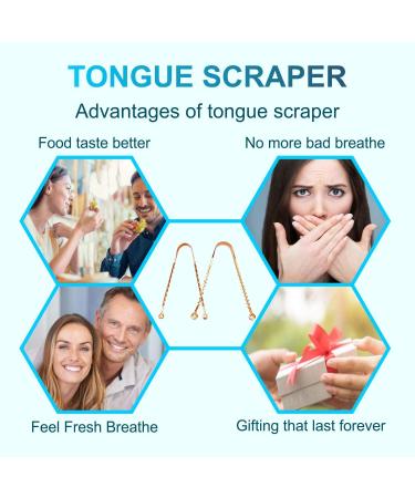 Buy Wonder Care Copper Tongue Cleaner for Couples | Ayurvedic Surgical Tongue Scraper | Copper Zigzag & Twister Cleaners | Best Tongue Cleaner for Adults - Buy Online on GoSupps.com