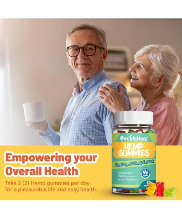 2 Pack Hemp Gummies 1 500 000 Extra Strengthen Organic Hemp Gummies Hemp Supplement Gummy with Hemp Oil Extract 120 Gummies 60 Count (Pack of 2) - Buy Online on GoSupps.com