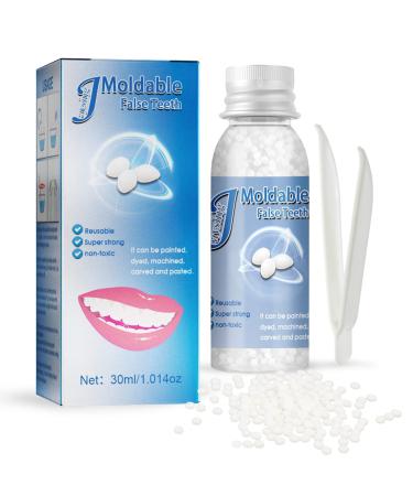 Tooth Repair Kit, Fake Teeth, Moldable False Teeth for Temp Tooth, Fixing  and Filling the Missing & Broken Tooth, Natural 60