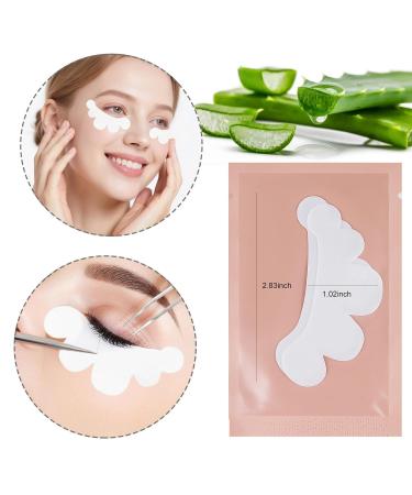 100 Pairs Under Eye Gel Pads for Eyelash Extensions Lint-Free Disposable Eye Patches for Lash Extension Kit Smooth & Easy to Apply (Pink 50Pairs) 50Pairs Pink - Buy Online on GoSupps.com