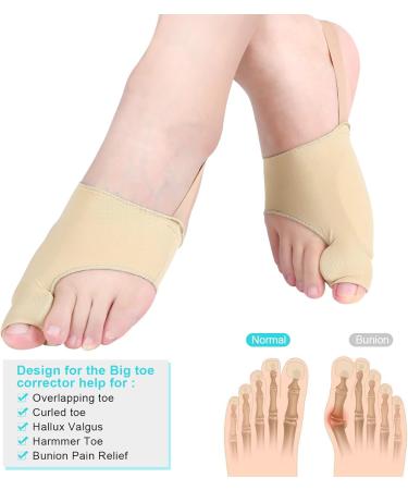Bunion Corrector | Hallux Valgus Splint & Breathable Toe Separator for Pain Relief - Shop Internationally - Buy Online on GoSupps.com