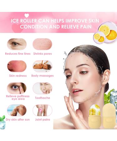 Geeric Ice Roller - Facial Massage Tool for Anti-Aging Dark Circle Reduction & Refreshing Face Care - Buy Online on GoSupps.com