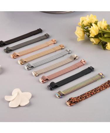 Oumida Fitbit Inspire 3 Bracelet - Premium Stainless Steel Replacement for Men & Women | Strong Magnet Black Band - Buy Online on GoSupps.com