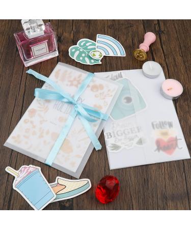 60 Pcs Pre-Folded Vellum Jackets for 5x7 Invitations - Translucent Wedding Invitation Wraps - Buy Online on GoSupps.com