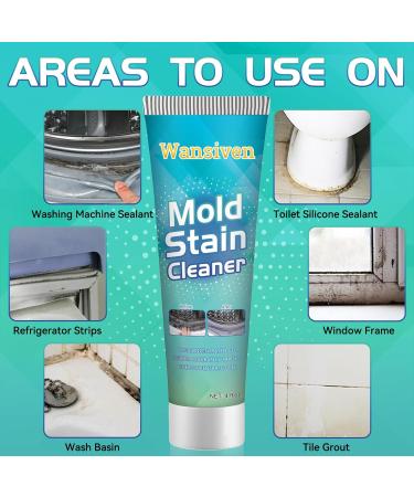 Wansiven Mould Remover Gel - 120g - Deep Clean for Kitchen, Bathroom, Tile & Sink Stains | Black Mold Removal - Buy Online on GoSupps.com