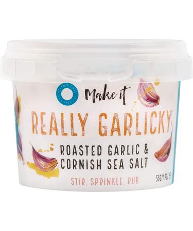 Cornish Sea Salt Pinch Pots - 8 x Tubs - Select Variety (Garlic)