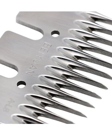 MasXirch 13 Curved Tooth Sheep Shear Clipper Replacement Blades for fit Oster Lister Heiniger Sheep Clippers Detachable Animal Trimmer Shears for Grooming Goats Lambs Llamas Alpacas - Buy Online on GoSupps.com