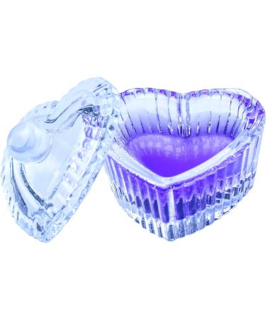 JND Professional Acrylic Liquid Monomer Dappen Dish + Lid - Mini Heart Design - Buy Online on GoSupps.com