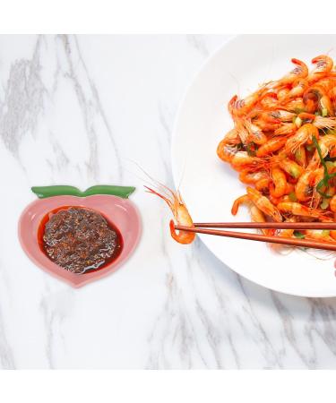 MAGICLULU 4 Pcs Ceramic Sauce Dish Easter Appetizer Plates Snack Pinch Prep Bowls Rabbit Food Pasta Containers Easter Dinner Plate Mini Food Containers Dip Bowls Girl Heart Dishes Ceramics 13X11.5X2CMx2pcs As Shownx2pcs - Buy Online on GoSupps.com