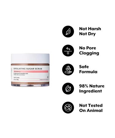 YNOTCARE Exfoliating Sugar Scrub for Bikini Intimate Area - Sensitive Skin, Prevent Ingrown Hair and Razor Bumps, Strawberry 8.81oz - Buy Online on GoSupps.com