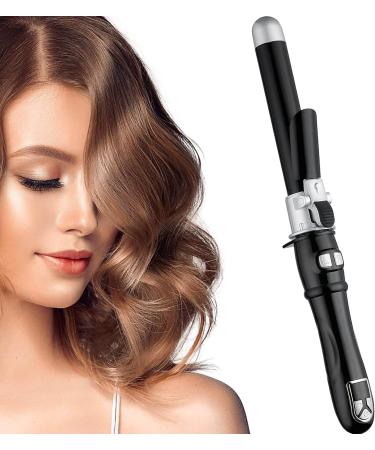 Curling Wand Automatic Curling Iron Automatic Hair Curler Rotating Curling Iron Hair Waver Hair Styling Irons 30s Instant Heat Wand 110-240v 1.1inch/28mm Curl Black - Buy Online on GoSupps.com