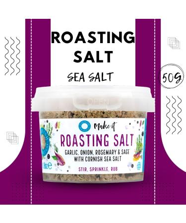 Cornish Sea Salt Pick N Mix - Choose From 15 Flavours | Smoked Flakes Really Garlicky Crystals Peppery Fresh Zesty Crystals Chilli Hit Roasting Smoky-Paprika Mexican Blend - Pack of 2 225.00 g (Pack of 2) - Buy Online on GoSupps.com