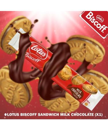 Lotus Biscoff Coffee Biscuit | Biscoff Sandwich Milk Chocolate | Biscoff Crunchy Spread 380g | Biscoff Smooth Spread 400g | Biscoff Spread Smooth Cups |In a Luxurious Gift Hamper - Buy Online on GoSupps.com