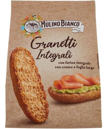 Mulino Bianco Crostini Whole grains Lot of 6 cro tons grains riches in fibers 280 g + Italian Gourmet pulp 400 g - Buy Online on GoSupps.com