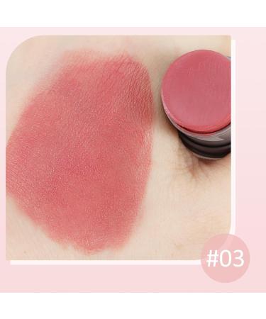 BOOBEE CREME ROUGE Stick Double-Head Lightweight Color Makeup for Cheek Lip & Eye | 10g Natural Long-Lasting 03# - Buy Online Worldwide - Buy Online on GoSupps.com