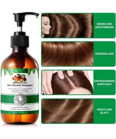  p-beauty Rosemary Hair Growth Oil Shampoo 2 x 300 ml Anti-hair loss and scalp care Moisturizing and regenerating For all hair types in case of - Buy Online on GoSupps.com