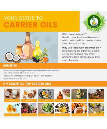 R V Essential Pur porteur d'huile de carthame 100ml (3.38oz) - Helianthus Annuus (100% Pur et naturelle press e froid) Pure Safflower Carrier Oil - Buy Online on GoSupps.com