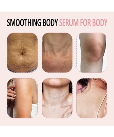 B Glossy Body Serum for Wrinkles | Anti-Aging Smoothing Formula with Hyaluronic Acid & Vitamin E | 100ml Hydrating Body Treatment - Buy Online on GoSupps.com