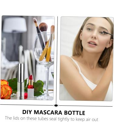 Outanaya 12pcs Mascara Tube Empty Mascara Bottle Empty Eyelash Tube Eyelash Kit Eyelash Curler Kit Plastic - Buy Online on GoSupps.com