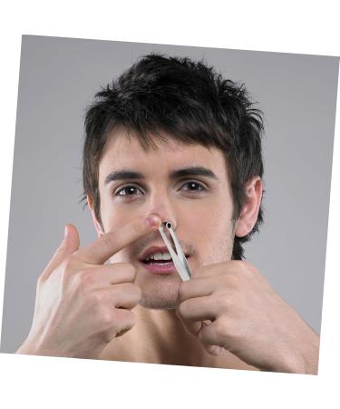 Stainless Steel Nose Hair Trimmer Set - Precision Nose Hair Cutter & Tweezers for Effective Nose Hair Care - Buy Online on GoSupps.com