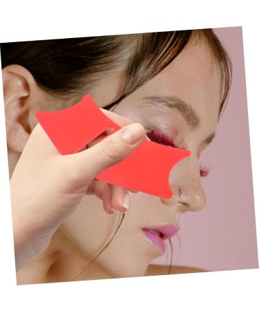 POPETPOP Eyeliner Heated Lash Curler Silicone Eyeliner Guard Silicone Eyeliner Aid Tools Miss Lipstick 10.3x3.8cm Red - Buy Online on GoSupps.com