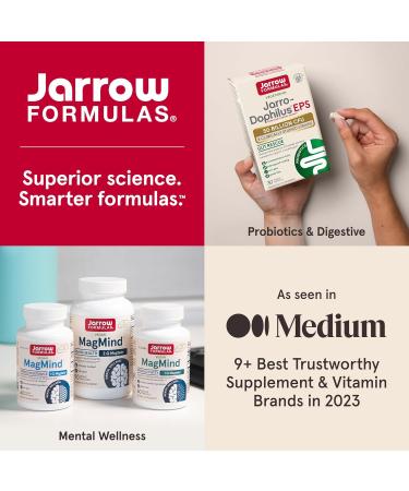 Jarrow-Dophilus + FOS - 100 Capsules | Probiotics for Digestive Health | Jarrow Formulas - International Shipping Available - Buy Online on GoSupps.com