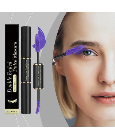 Mascara Cils - Double Embouts Effet Liftant Volume & Allongement | Produit de Maquillage R sistant l'Eau offrant Volume Allongement et Effet Lifting des Cils pour un Maquillage - Buy Online on GoSupps.com