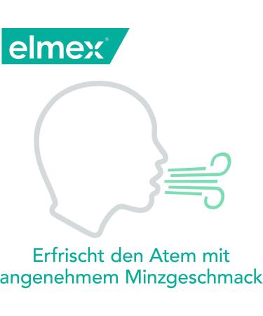 Elmex Mouthwash Sensitive 400ml - Alcohol-Free Daily Protection for Sensitive Teeth & Tooth Neck Caries - Refreshing Mint Flavor - Buy Online on GoSupps.com