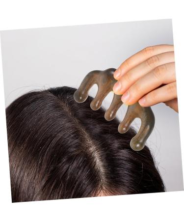 Watiifufu Sandalwood Comb - Simple & Reliable Body Massage Device | Creative Wooden Acupuncture Massager - Buy Online on GoSupps.com