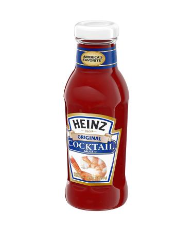 Heinz Cocktail Sauce 12 oz Bottle - Tangy and Delicious Cocktail Sauce - Buy Online on GoSupps.com