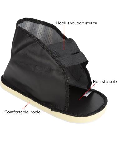 Buy Post Op Shoe | Adjustable Cast Foot Brace for Broken Toes | Shock Absorbing Open Walking Shoe | Ideal for Foot Injuries and Swollen Feet | International Shipping Available - Buy Online on GoSupps.com