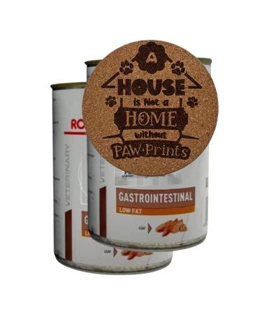 AETN Creations Gastrointestinal Low Fat Pack 2x410g Wet Dog Food in Loaf to Support Canine Gastro Health with AETN Jerky Treat