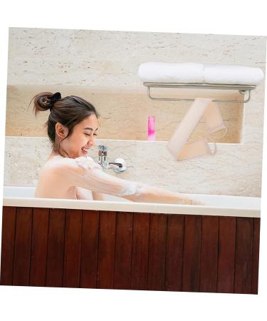 Shop Mikinona Luffa Bath Towel Scrubber | Exfoliating Sponge Pad for Spa Quality Cleanse | International Shipping Available - Buy Online on GoSupps.com