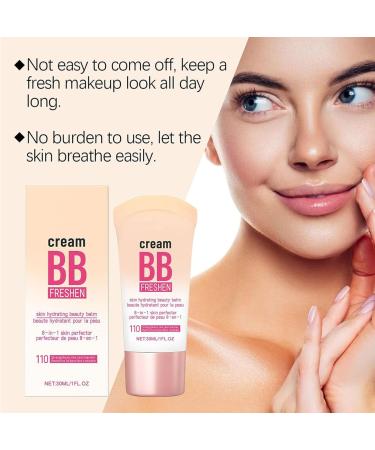 WJnflQN Skinrefining BB Cream 30 ml natural smoothing light BB cream cream effect moisturizing color moisture care for daily beauty makeup and face - Buy Online on GoSupps.com