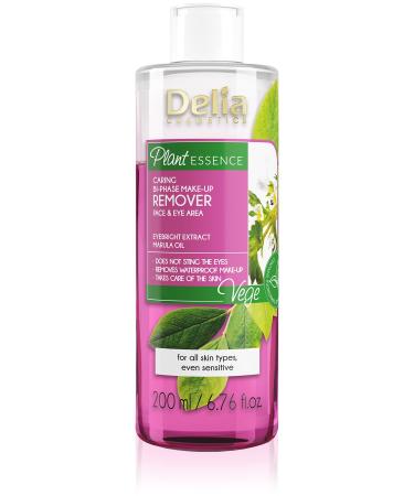 Delia Cosmetics plans Essence - Posle remotion for face and eyes - gentle make -up removal and cleaning - removes waterproof make -up - natural - for all skin types - 200 ml - Buy Online on GoSupps.com