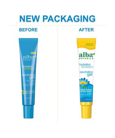 Alba Botanica Hydration Sensation Eye-Dration Gel - 1 Oz | Moisturizing Eye Care - Buy Online on GoSupps.com