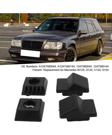 Trunk Stop Buffer for Mercedes W124 - 4pcs Tailgate Rubber Replacement | OE: A1247580044 A1247580144 | International Shipping Available - Buy Online on GoSupps.com