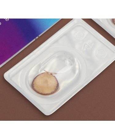 Buy Ibiza Brown Colored Contact Lenses - Monthly Soft Hydrogel 0.0 Diopters 2 Pieces + Lens Container - Natural Colors Series - Buy Online on GoSupps.com