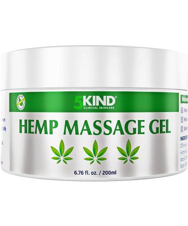 5kind hemp active gel hemp ointment 200ml-high-dose hemp gel-calms joints and muscles feet knees neck shoulders back & sore muscles-gel with natural extracts 200 ml (1 Pack) - Buy Online on GoSupps.com