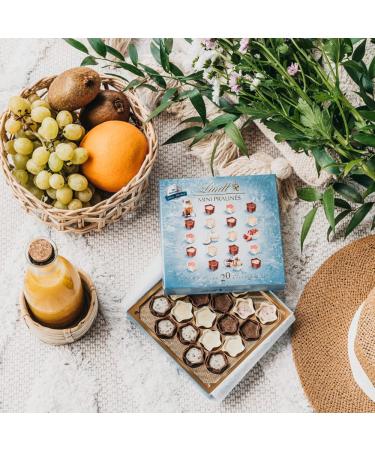 Lindt Chocolate Summer Mini Eis Pralin s 90g - 20 Alcohol-Free Pralines in 4 Varieties | Perfect Chocolate Gift Box - Buy Online on GoSupps.com